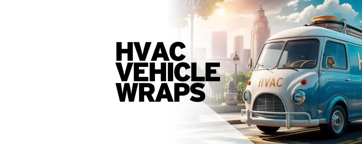 Branded HVAC Vehicle Wrap