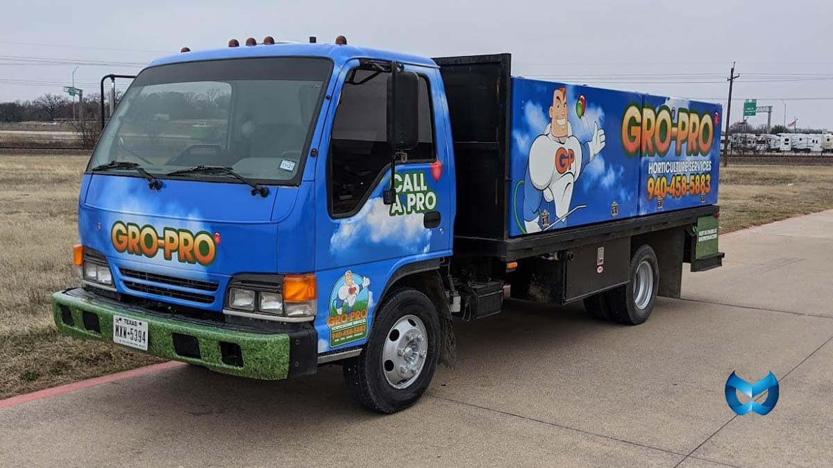 Landscape and lawn care truck wrap by WrapMasters