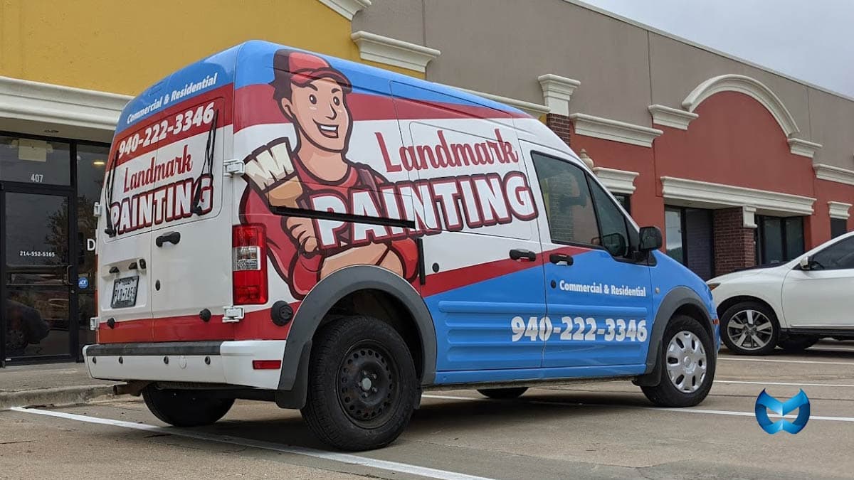 Painting contractor van wrap by WrapMasters