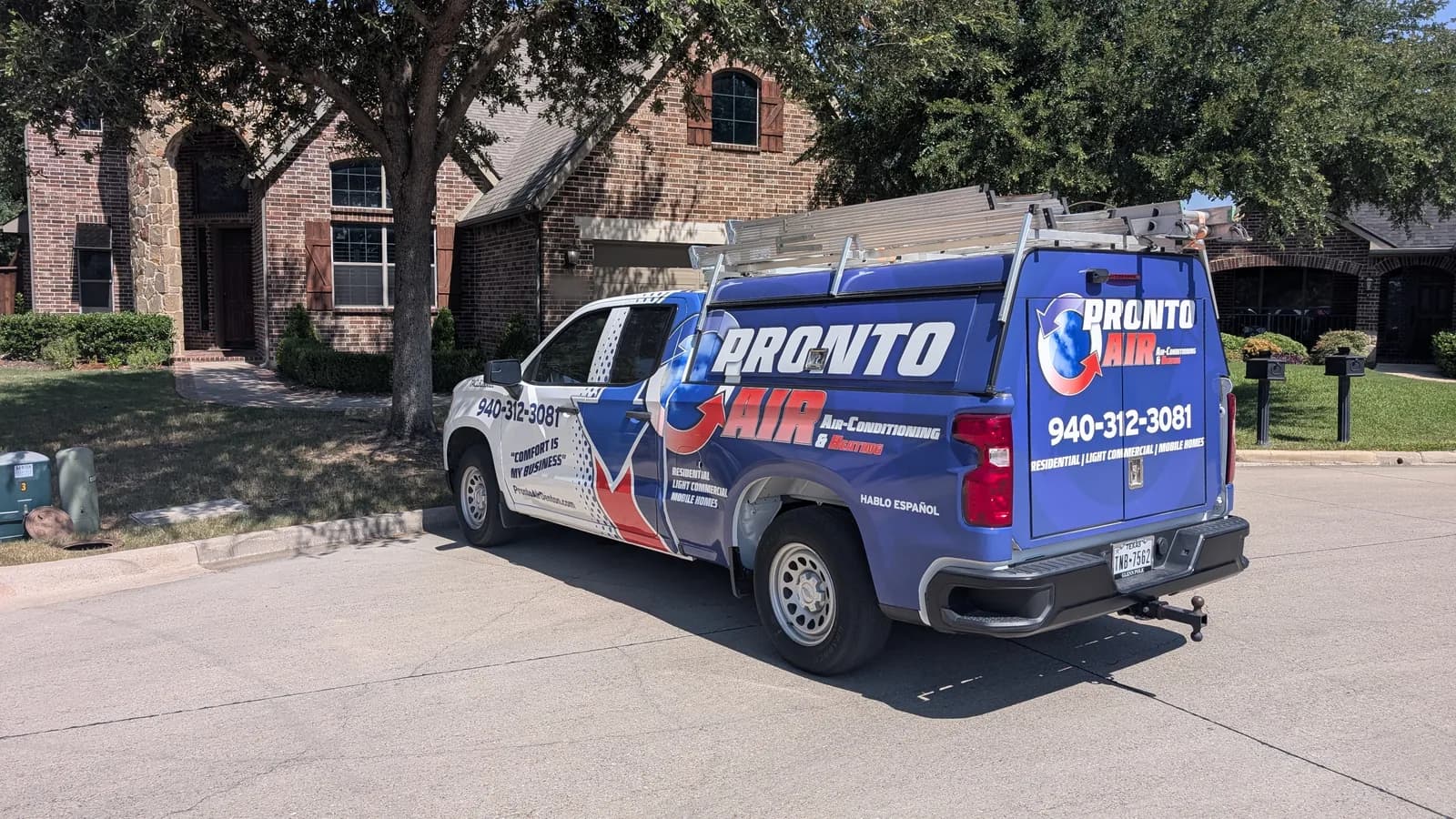 Pronto Air vehicle wrap by WrapMasters
