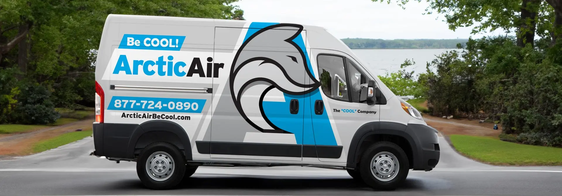 Promaster Van Wrap for HVAC