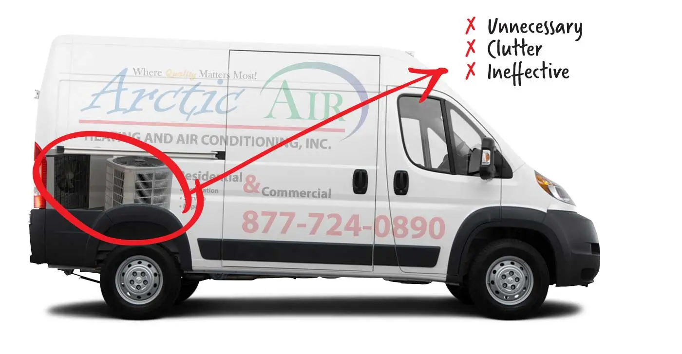 Poor HVAC Wrap