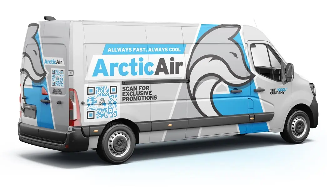 HVAC Vehicle Wrap