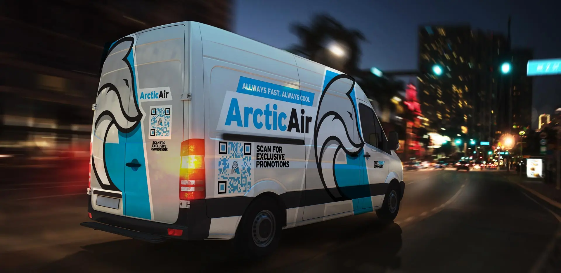 Commercial Van Wrap for HVAC Business