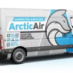 Car Wrap Van Commercial HVAC