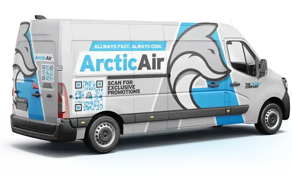 Car Wrap Van Commercial HVAC