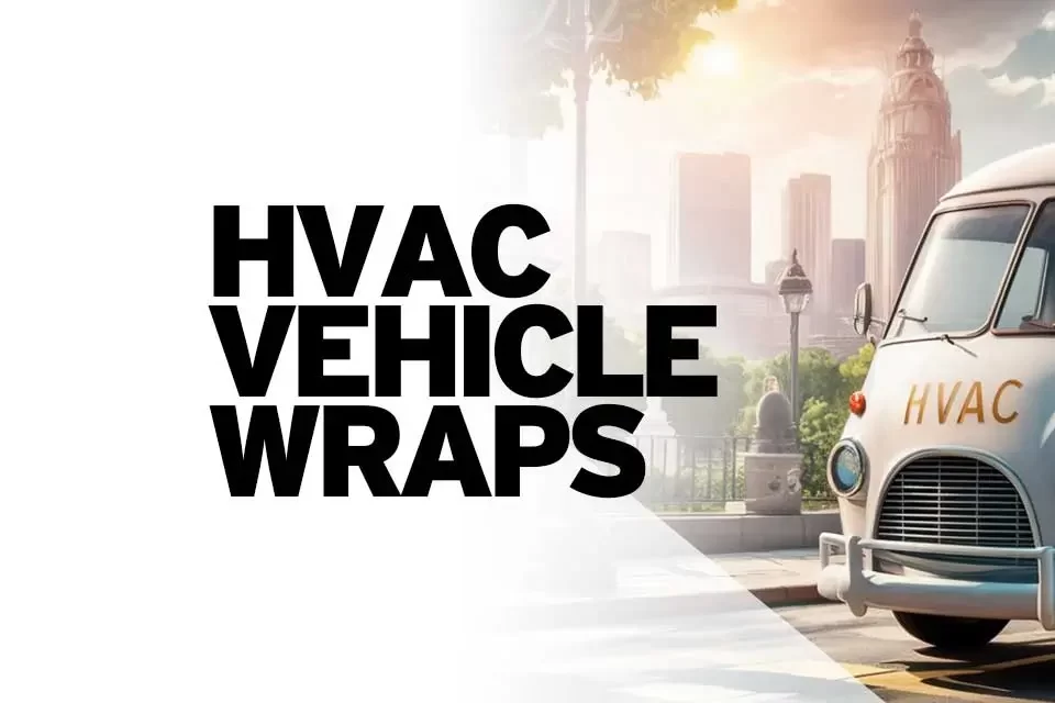 Branded HVAC Vehicle Wrap