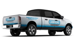 Lawrenz Contracting Truck Wrap