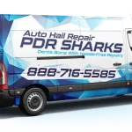 Car Wrap Commercial Van PDR