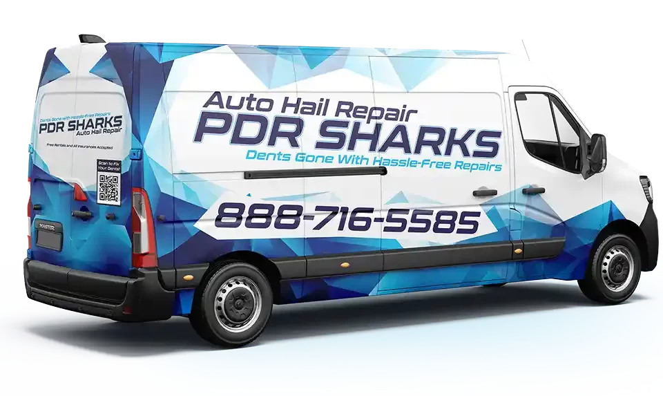 Car Wrap Commercial Van PDR