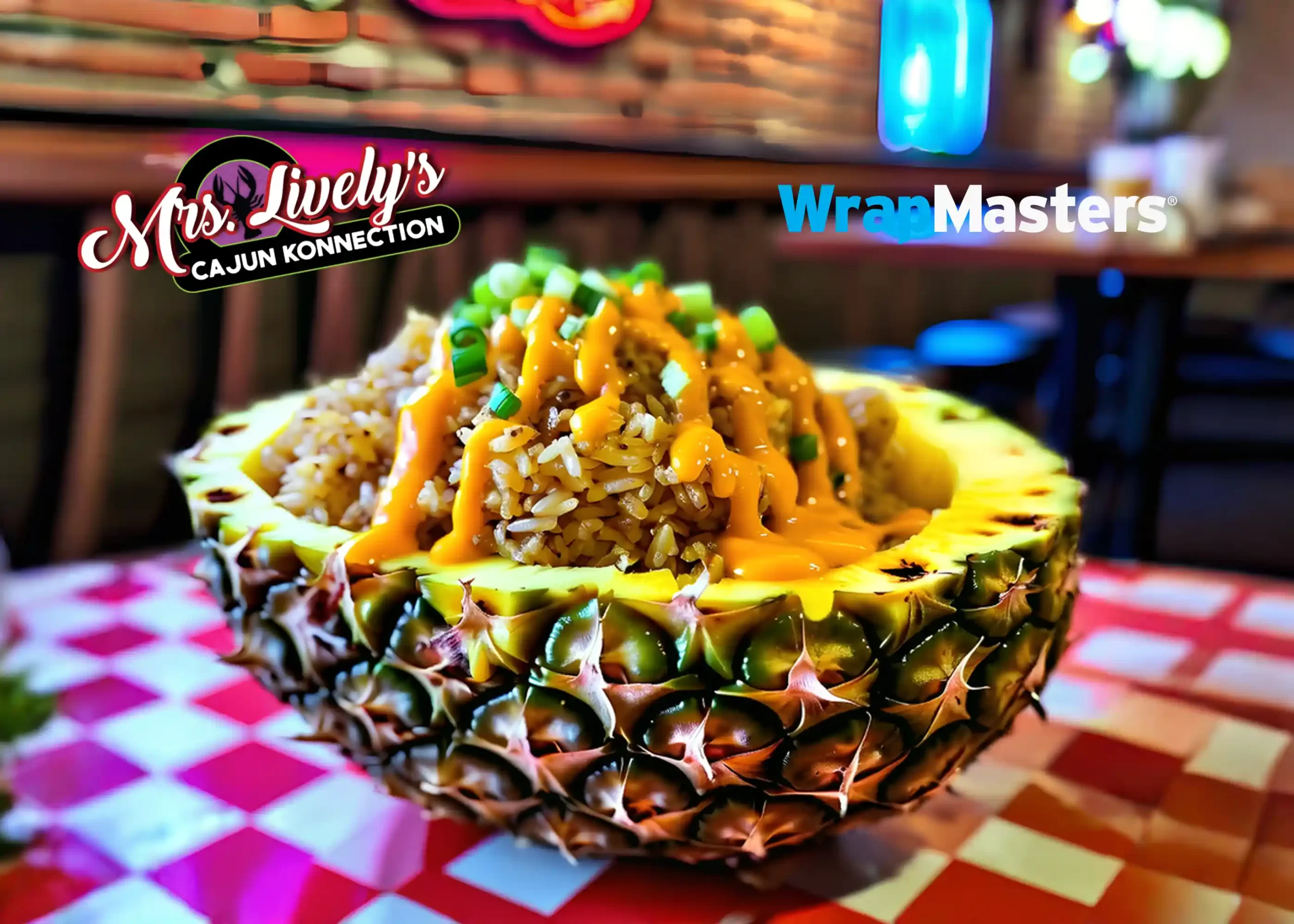 Food Photography Pineapple bowl Trailer Wrap