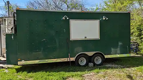 food trailer server side before
